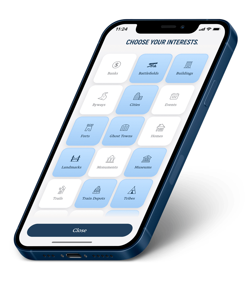 Category Filtering Phone Mockup.